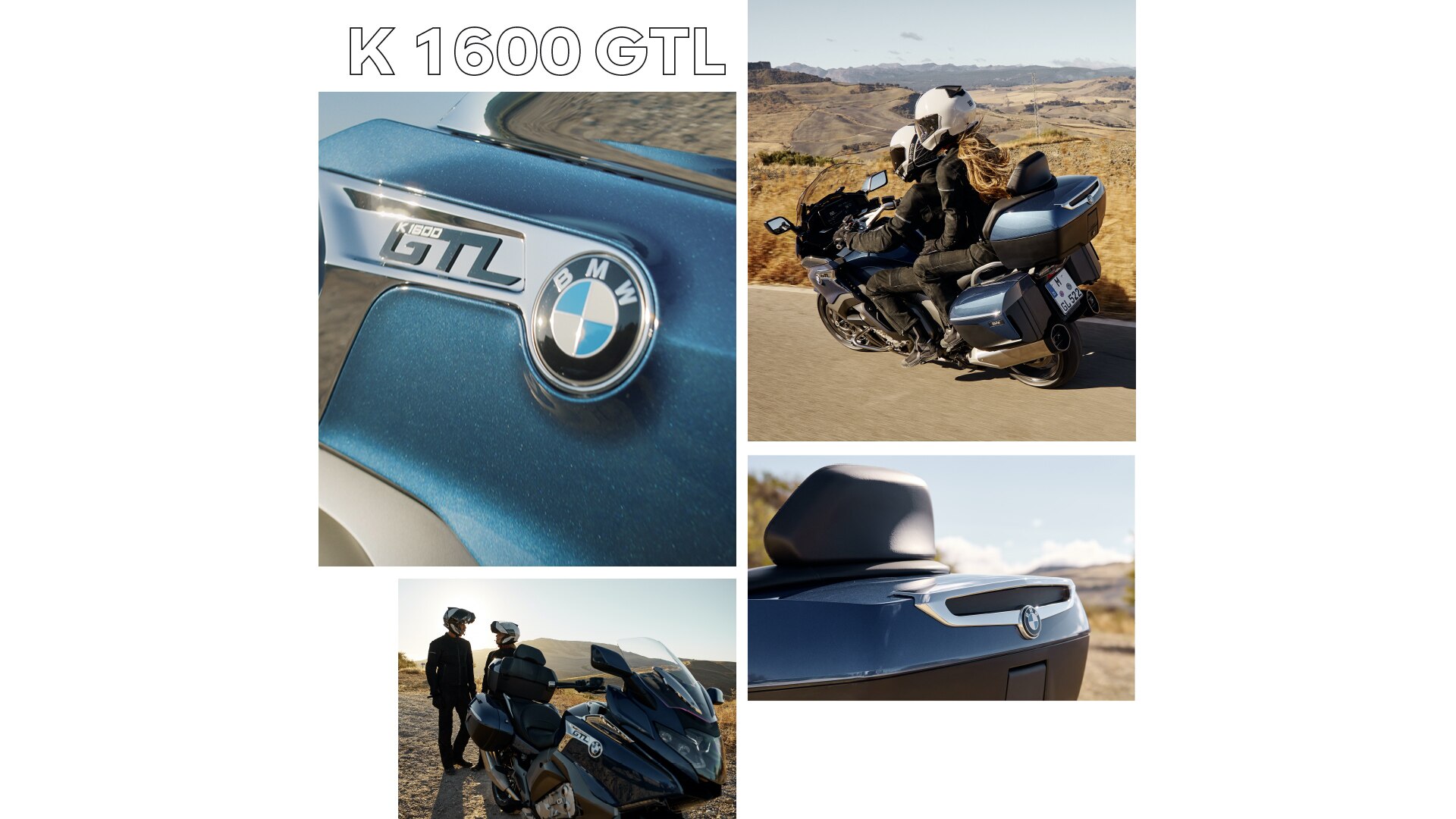 Primer plano dinámico de la K 1600 GT