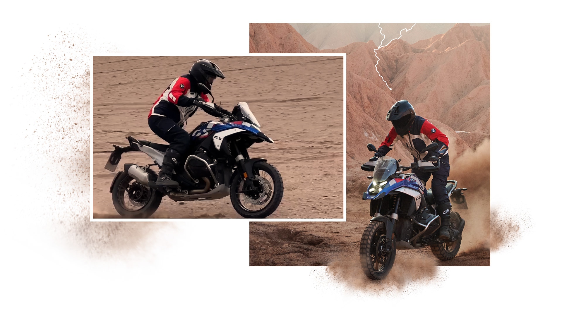 La R 1300 GS durante el viaje