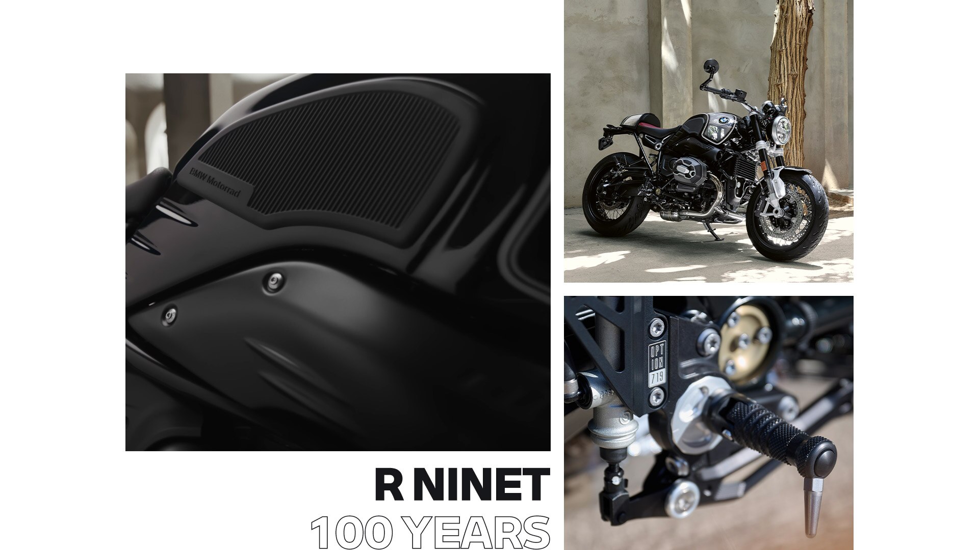 El modelo de edición limitada BMW R nineT 100 Years para el 100 aniversario de BMW Motorrad 