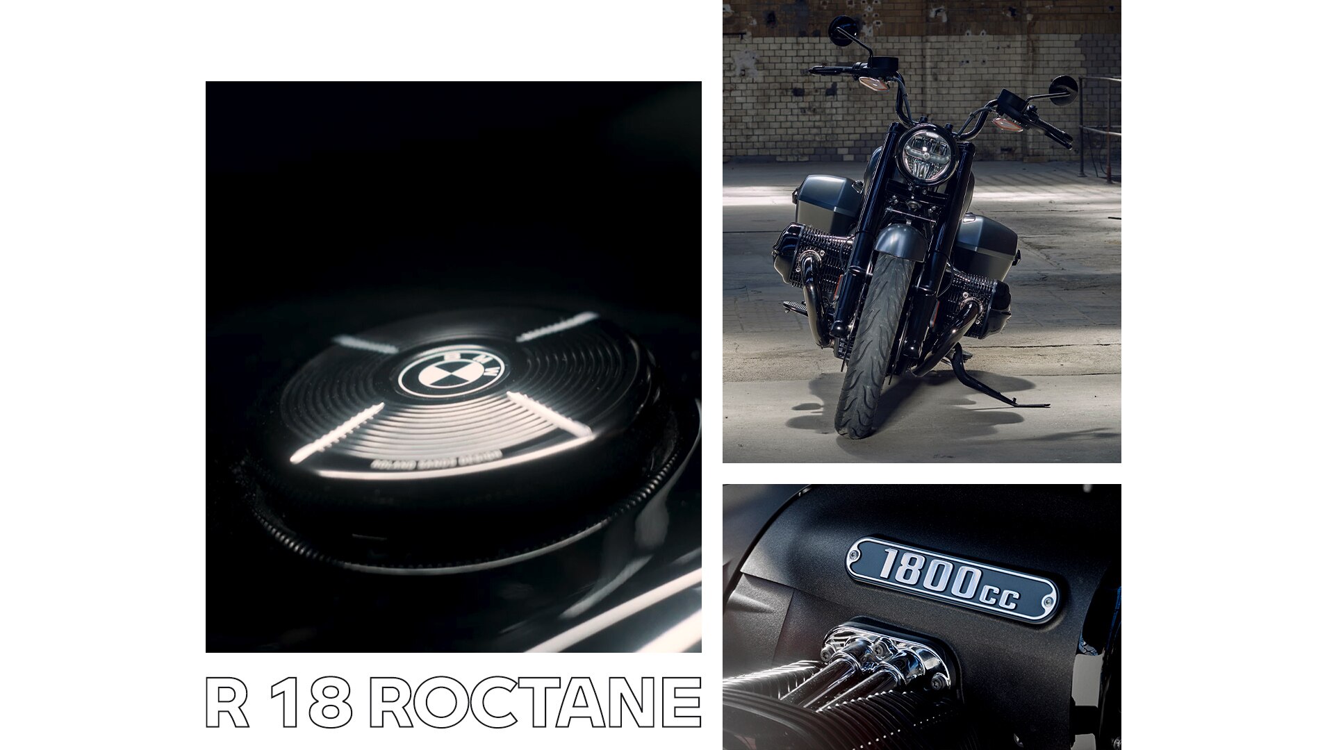 Bagger y moto de turismo se dan la mano: el modelo Heritage R 18 Roctane de BMW Motorrad