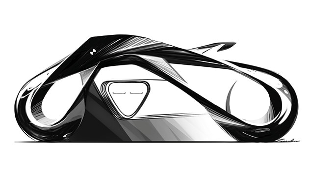 Boceto de la Vision Next 100
