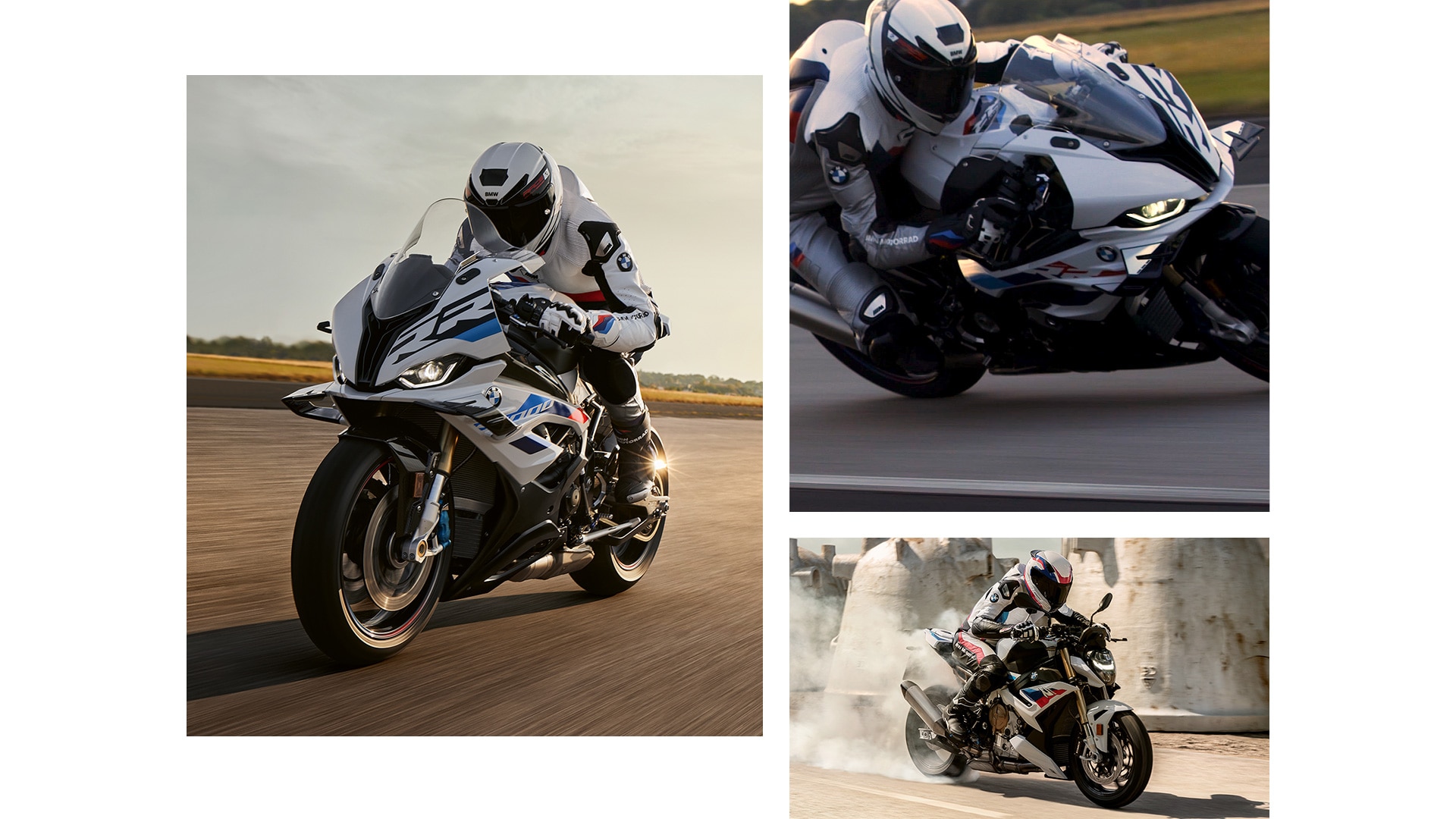 La S 1000 RR y la S 1000 R de BMW Motorrad en el circuito de carreras