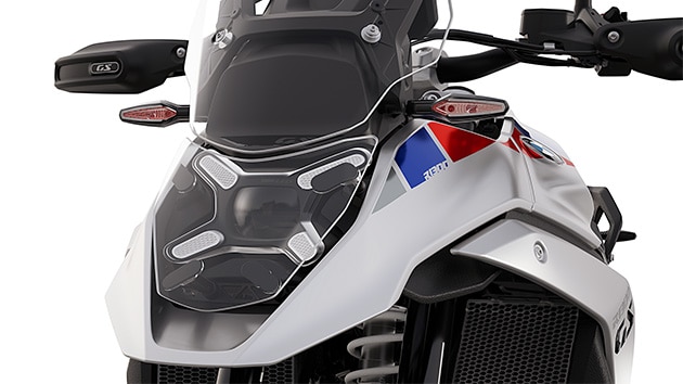 La parte frontal de la R 1300 GS Trophy de BMW Motorrad
