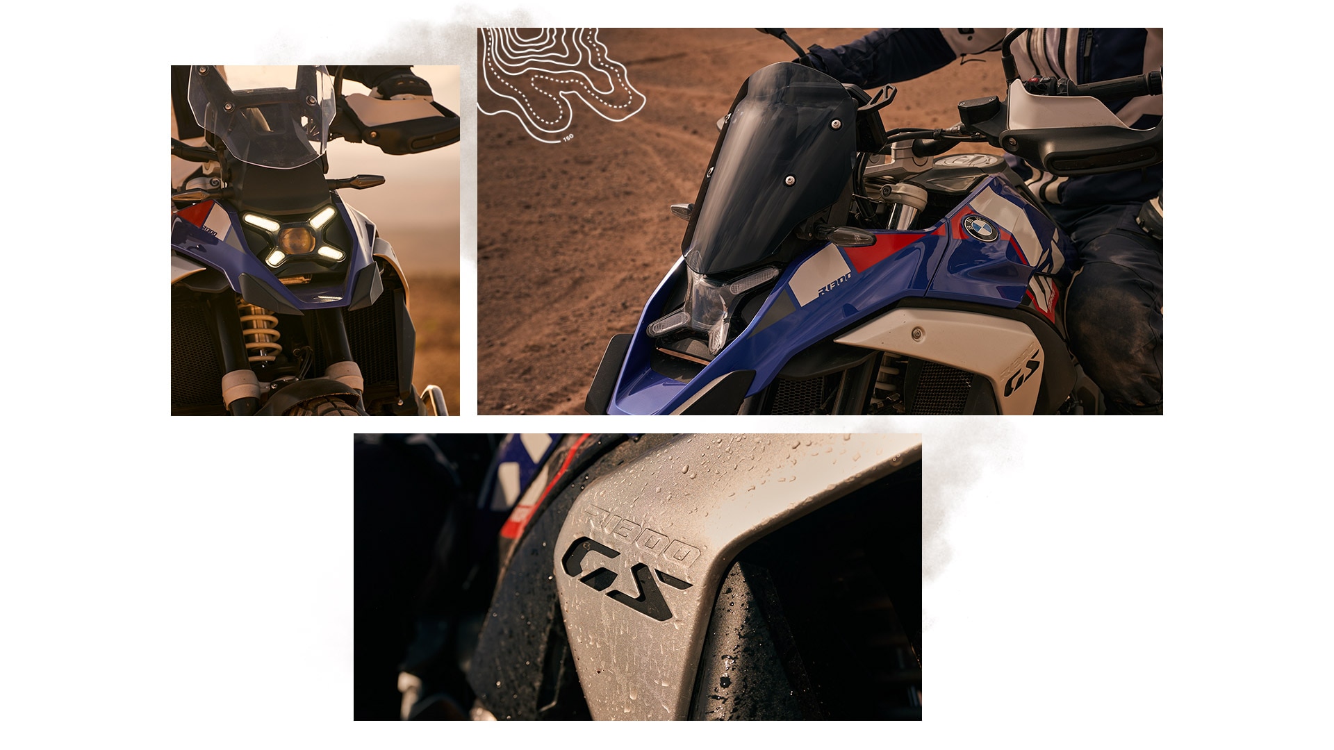 El diseño deportivo de la R 1300 GS Trophy de BMW Motorrad