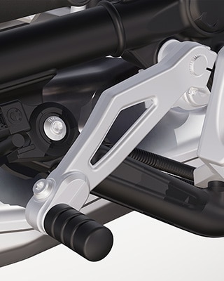 El paquete Confort con asistente de cambio Pro de la R 12 G/S de BMW Motorrad