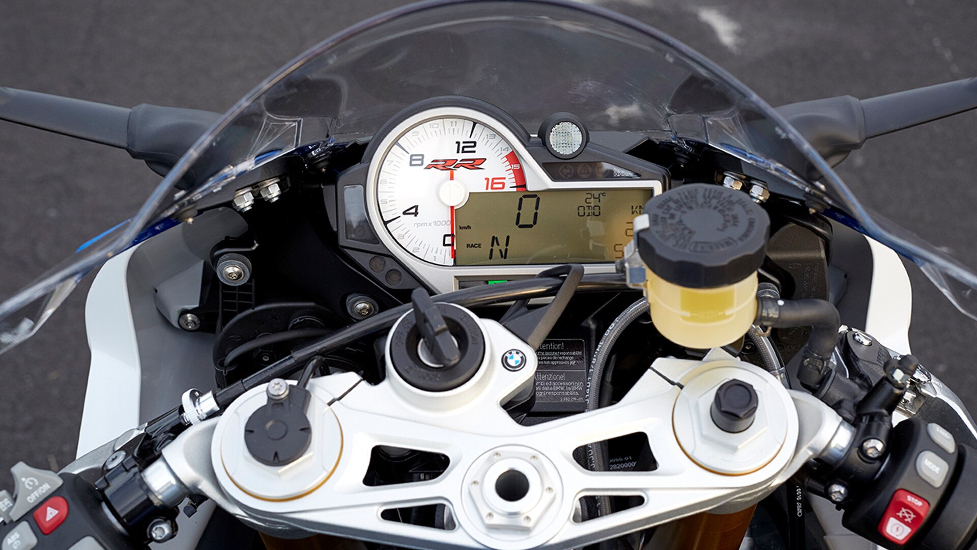 Cuadro de instrumentos de la S 1000 RR