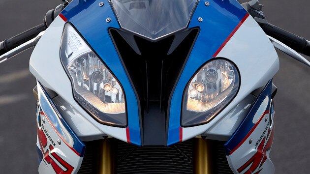 Frontal divido de la S 1000 RR