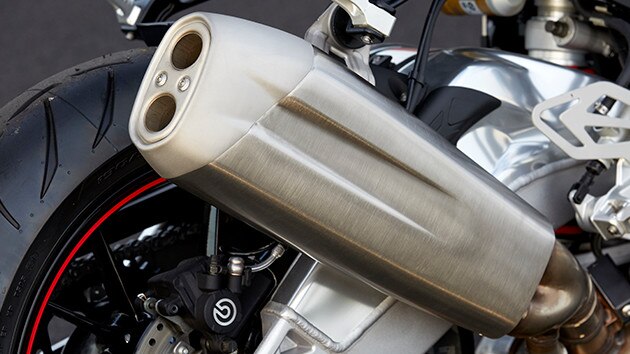 Sistema de escape de la S 1000 RR