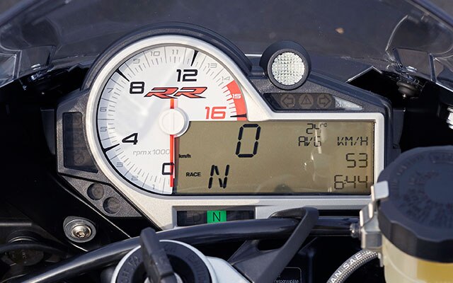 Cuadro de instrumentos de la S 1000 RR