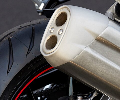 Sistema de escape de la S 1000 RR
