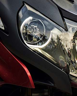 BMW R 1250 RT. La luz diurna.