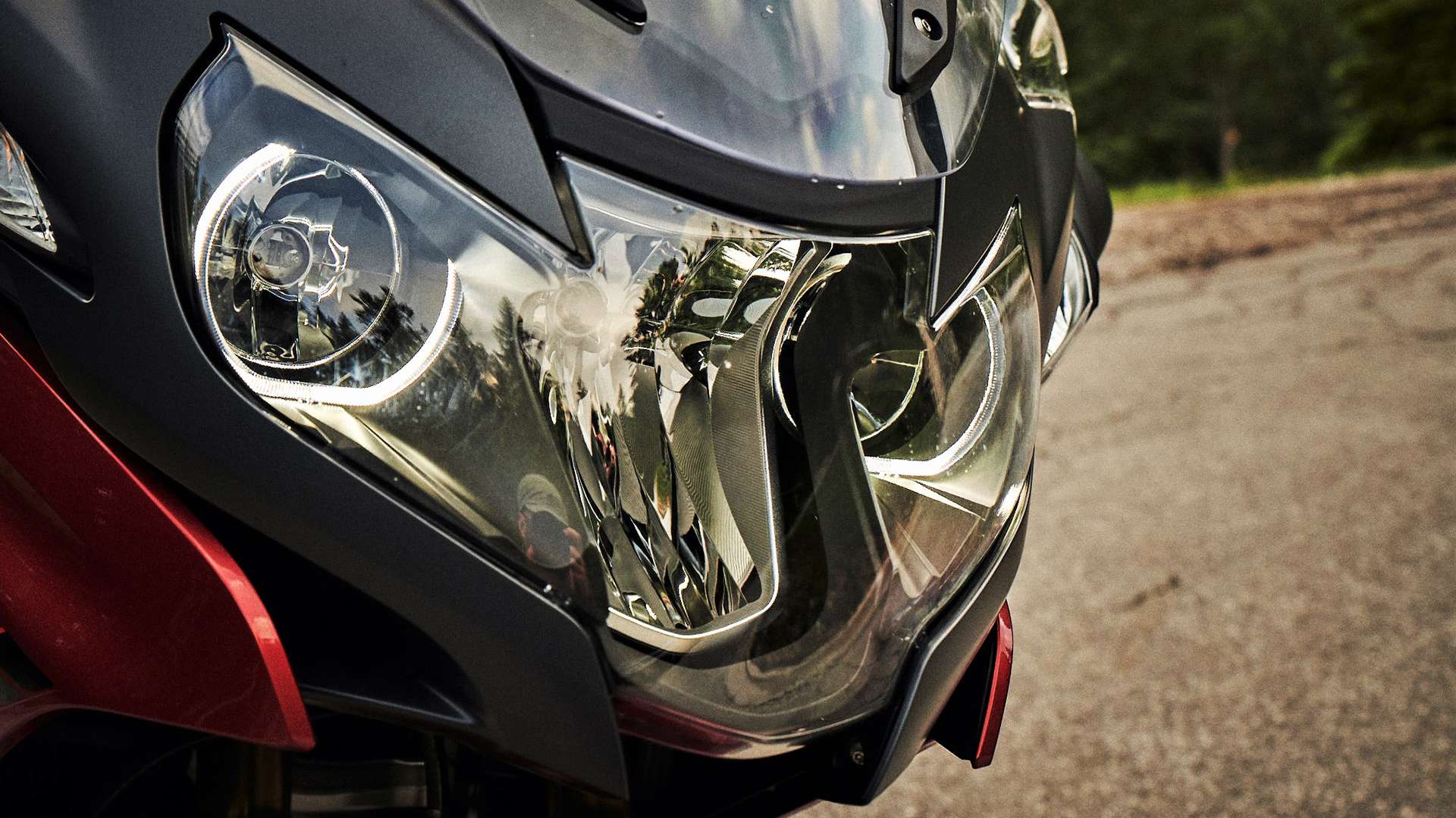 BMW R 1250 RT. La luz diurna.