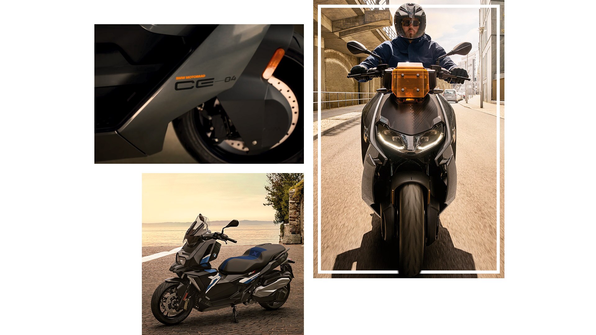 Descripción general de los modelos de scooter BMW Motorrad.